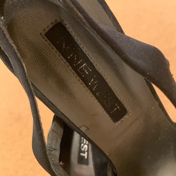 Nine West Black Shoes size 6.5 - Picture 3 of 12